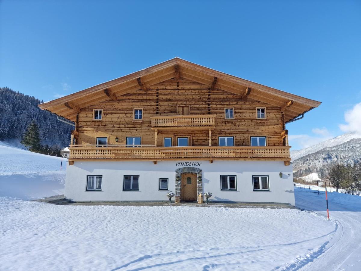 Der Pfindlhof Hotell Leogang Exteriör bild