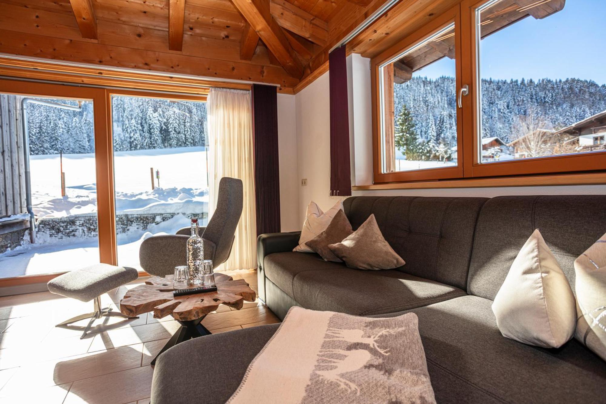 Der Pfindlhof Hotell Leogang Exteriör bild