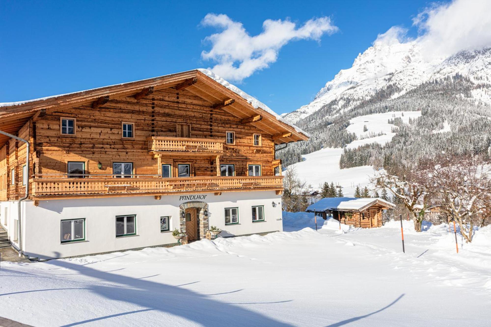 Der Pfindlhof Hotell Leogang Exteriör bild