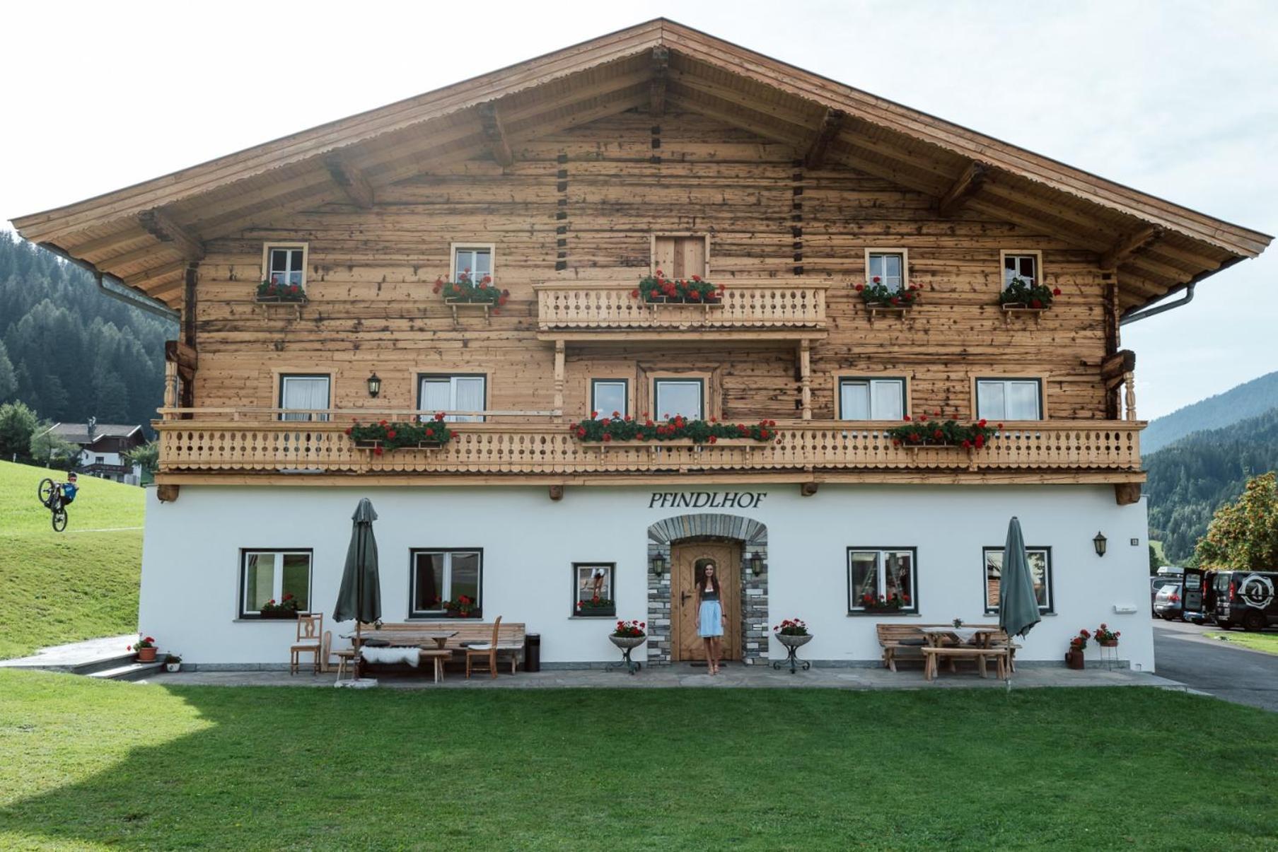 Der Pfindlhof Hotell Leogang Exteriör bild